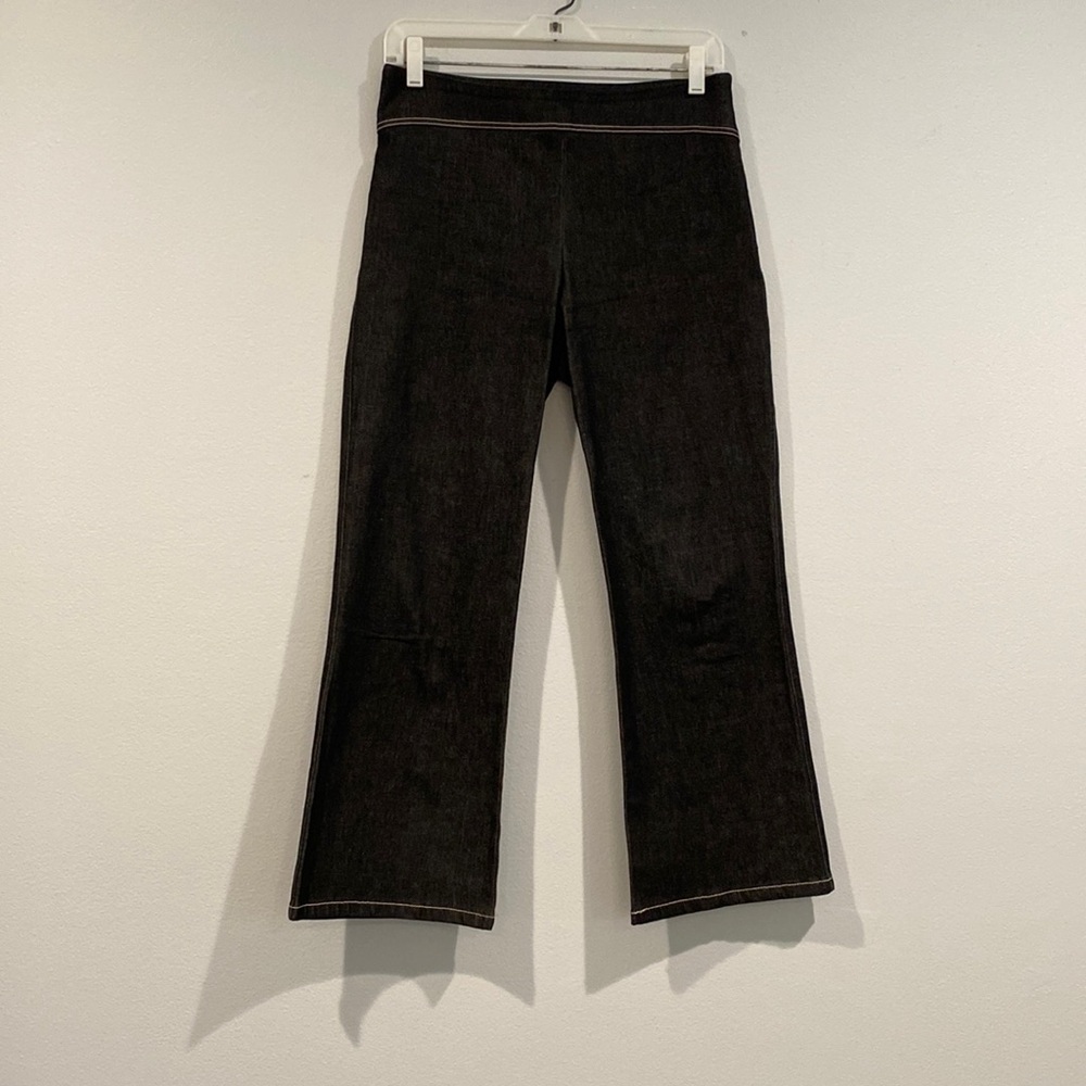 French Connection Dark Gray Cropped Pants - Size 6
